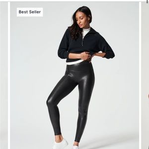 BNWT Spanx faux leather leggings